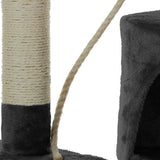 CARLA HOME 140cm Cat Tree for Indoor Cats with Plush Perch, Sisal Scratching Posts & Condo for V178-36380