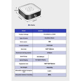 Magnetic Stirrer 3000rpm, Magnetic stir Plate with Stir Bar, Mini Magnetic Mixer Stirrer Max V1192-AZ-W-2691