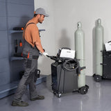 VEVOR Welding Cart 2 Drawers Welder Cart Heavy Duty with Lockable Cabinet 350LBS V952-DCSTHJTC350LLZY72V0