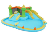 Inflatable Bounce House, 3.82 x 3.98 x 1.97 m Inflatable Bounce House Water Slide, Bouncer Castle V952-CQCBKWSLXSCXQDNIX001V3
