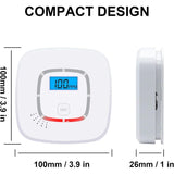 Battery Operated Carbon Monoxide Detector, En 52091 Certified, Carbon Monoxide Detector With V1188-MS-227-2417