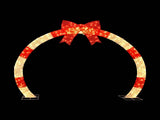 Jingle Jollys 2.5m Christmas Archway Pre-Lit Warm White LED Outdoor Garden Decoration XMAS-MOT-ARCH-RD