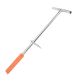 Dibble Bar Planting Tool with Foot Pedal Stainless Steel T Handle Spade Shovel for Digging V1294-YM0901-3111250007411