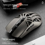 Tri-Mode Wireless Gaming Mouse - 1KHz Polling, 10000 DPI, Digital Display, Lightweight 73g V888-ELOSUNG29823