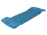 Camping Sleeping Pad Mat Foot Press Inflatable Cushion Mattress for Tent Hiking TravelPeacock Blue V1294-YM0718-3117200188114