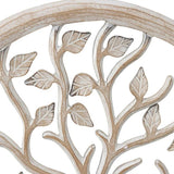 Hand-Carved Round Tree-Of-Life Wall Art 40x40cm V637-33736TRE