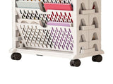 Book Rack Storage Bookshelf Small Storage Bookshelf Bookcase Large Capacity Easy Access for Living V1294-YM0901-3116230016120