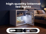 Wendlon White Touch Screen Safe Box with Electronic password, Backlit Keypad, LED Light, Anti-Rust & V1411-AU000050EW