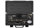 Compression Tester Adapter Kit, 9 Pcs Automotive Engine Cylinder Leak Down Compression Test V767-VVR-QCQGYLCSYQY0XJV75V0