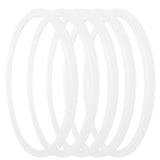 5pcs Pressure Cooker Sealing Ring Clear Universal Stainless Steel Pressure Cooker Gaskets O Ring26cm V1294-YM0901-3118200261915