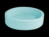 Round Ball Pit Playpen Enclosure Safe Blue Play Area for Babies and Toddlers, Indoor or Outdoor V63-921181
