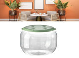 Toy Storage Stool Multipurpose Innovative Round Shape Transparent Storage Stool for Home Living Room V1294-YM0710-3117230244712