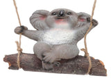 Swing Koala Sculpture Cartoon Synthetic Resin Animal Statues Decoration for Garden Decoration V1294-YM0717-3111220245911