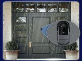 Smart Wireless Video Doorbell with 4.3" Screen HD 8MP Camera Night VisionTwo-Way Audio IP65 V462-MD-173-01
