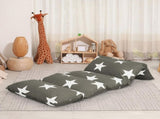 Dreamz Foldable Mattress Kids Pillow Dark grey Large PILO1005-L-DG