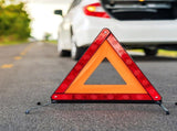 4-Piece Car Emergency Safety Kit with 2 Reflective Vests, Warning Triangle and Emergency Blanket V1188-MS-731-007