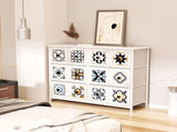 Levede 6 Chest of Drawers Storage Cabinet CH1121-6-WH_NZ