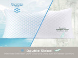 King Size Cooling Pillow with Shredded Memory Foam & Gel Infusion Adjustable Loft, Breathable V1107-CS-JYMLZK