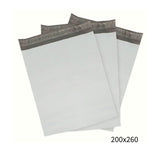 200x260mm White Poly Mailer Self-Sealing Shipping Bag 1000 Pack NPK-78001