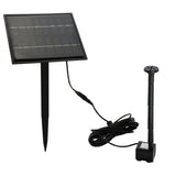 PROTEGE 5W Solar Powered Fountain Submersible Water Pump Panel Kit Garden Pond V219-PMPFPKPROAN03
