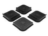 4PCS Bed Risers ABS L Shape Anti Slip Chair Leg Extra Lifts Furniture Riser Stand Blocks for Desk V1294-YM0901-3114230084911