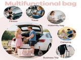Travel Bag - Women's Travel Bag - Sports & Fitness Bag - Yoga Bag - Sports Bag - Carry-On Luggage V1265-260-PINK1