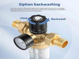 Reusable Spin Down Sediment Filter for Well Tap Hose Water V1263-JX-4614