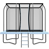 Lifespan Kids BounceZone M Rectangular Spring Trampoline Set V572-LKTR-BZMRE-SET