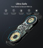 Choetech T570-S 2-in-1 Wireless Charger, 10W Max Wireless Charging Pad with Adapter for Galaxy Watch V28-ELECHOT570S