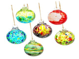 6PCS Hand Blown Glass Ornament Balls Decorative Hanging Gazing Glass Friendship Balls Ornament for V1294-YM0901-3115240112911