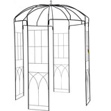 Birdcage Shape Garden Arbor, 9' High x 6.6' Wide, Heavy Duty Wrought Iron Arbor, Wedding Arch V952-TYHYGMYCHSNL9G07VV0