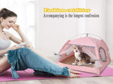 Cat Princess Indoor Tent House Pet Dog Cute Floral Cave Nest Bed Portable Dog Tents V1370-AZ4-11231