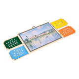 VEVOR 1000 Piece Puzzle Board with Drawer Cover Portable Wooden Jigsaw 73x53cm V952-ZMPTB1000JXW8EP2Q001V0
