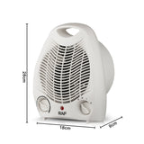 Electric Fan Heater – Powerful & Safe Heating Overheating Protection V612-RAF_HEATER2