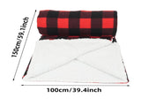 12V Car Electric Blanket for Cozy Winter Travel Soft Fleece Heating Throw for Cars, Trucks, RVs, V1341-ZY-NPJBVML3-RED