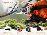 6Pcs Pruning Shears Set with Bypass Pruning Shears, Garden Scissors, Pruning V1107-119-09949