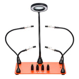 VEVOR Magnetic Helping Hands Soldering Station 3X LED Magnifying Lamp 4 PCB Holders V952-FZSHJZ4GFZS4APD39001V9