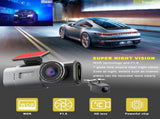 4K Dash Cam UHD 2160P WiFi Front Dashcam Night Vision Car Camera with 64GB Card V462-TA-96-01