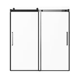 Frameless Sliding Bathtub Door, 1422-1524 mm x 1524 mm, Frameless Shower Glass Door, Frameless V952-TLYGM60W62HI3IDVNV0