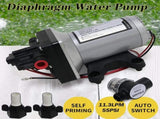 12v Replace SHURflo 4009 Water Pump & Twist on Filter for Caravan Boat Marine AU V201-QUEW13654154