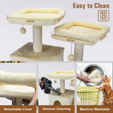 VaKa 184cm Road Cat Tree Tower Scratching Post Scratcher Condo with Big Hammock V465-51025