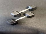 7 Pairs Hex Dumbbells PLUS Dumbbell Rack V1012-CF7HDB175DBR110
