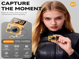 Sized Double Lens Camera with 32GB Memory Card, Green
Double Lens Miniature Thumb Camera with V1107-CS-MZJSDHHY14