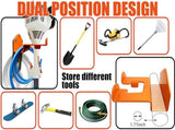Hanging Hooks - 2 Storage Hooks - Garden Tool Hanging System - Tool Holder - Wall Bracket - Screws V1188-MS101-02217-1