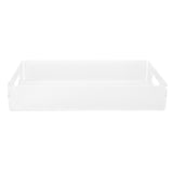 Acrylic Fruit Towel Tray Lightweight Breakfast Cheese Serving Tray with Handles for KTV Hotel V1294-YM0714-3118210235911
