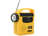 Hand Crank Solar Radio AM FM SW Emergency Radio with LED Flashlight Reading Light MP3 Player for V1294-YM0523-3119220033811