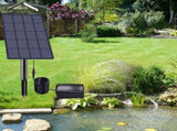 Solar Oxygenator Aquarium Oxygen Aerator Air Pump Fishing Aerator with Pipe for Garden Fish Tank V1263-JX-6821