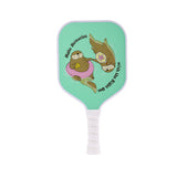 Fiberglass Pickleball Paddle Set of 2 with 4 Balls and Carry Bag 185g Single Paddle Weight V888-ELOSUNG18531