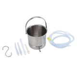Enema Bucket Kit Silicone Household 1.6L Bucket Hose Nozzles with Storage Bag For Colonic V1294-YM0718-3117220199011