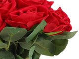 Artificial Wedding Bouquet Fade Proof Minimalist Realistic Silk Roses Bridal Bouquet for Prop V1294-YM0901-3115250086312